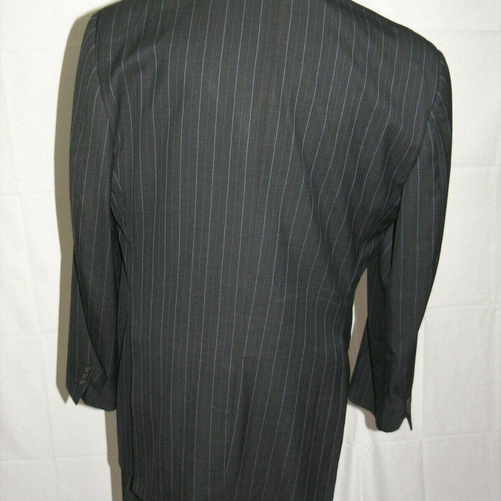 Mr. Ned Canvassed Custom Made Flat Front Dark Gra… - image 8